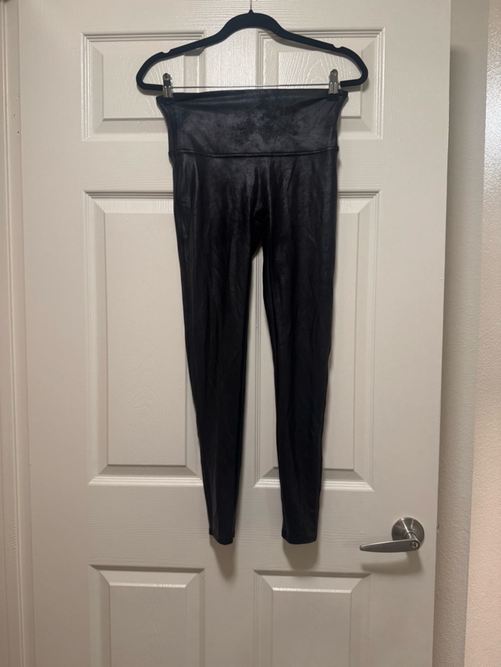 SPANX Faux-Leather Leggings - Picture 6 of 16